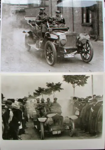 NSU Modellprogramm 1908 - 1920 neunzehn Werksfotos (10147)