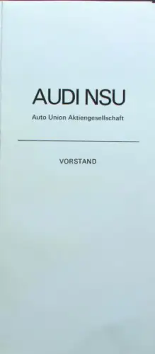 Audi NSU Vorstand 1969 Aufsichtsrats-Fotogalerie (10154)