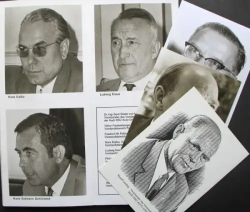 Audi NSU Vorstand 1969 Aufsichtsrats-Fotogalerie (10154)