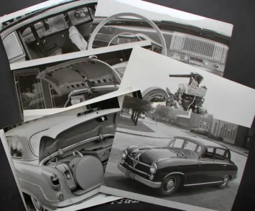 Borgward Hansa 2400 Pullman 1953 elf Werksfotos (10159)