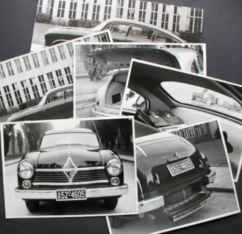 Borgward Hansa 2400 Coupe 1953 sechs Werksfotos (10160)