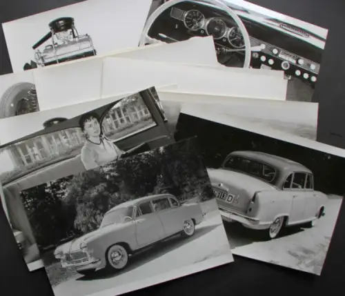 Borgward Hansa 2400 Pullman 1955 elf Werksfotos (10161)