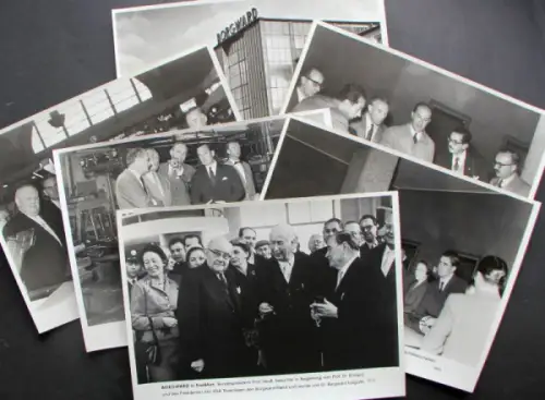 Carl Borgward bei öffentlichen Terminen 1955 sechs Werskfotos (10164)