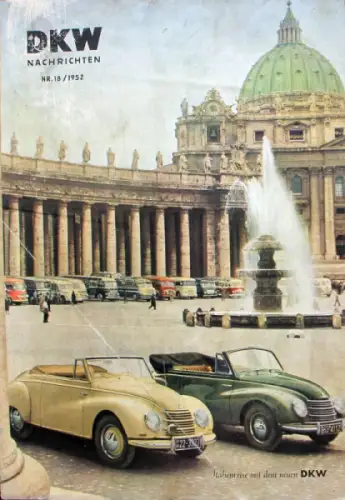 "DKW Nachrichten" DKW-Firmenmagazin 1952 (6586)
