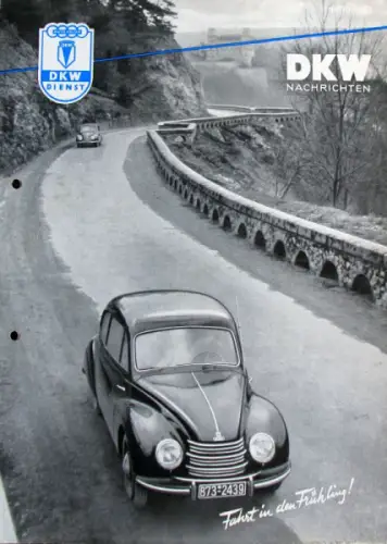 "DKW Nachrichten" DKW-Firmenmagazin 1951 (10171)