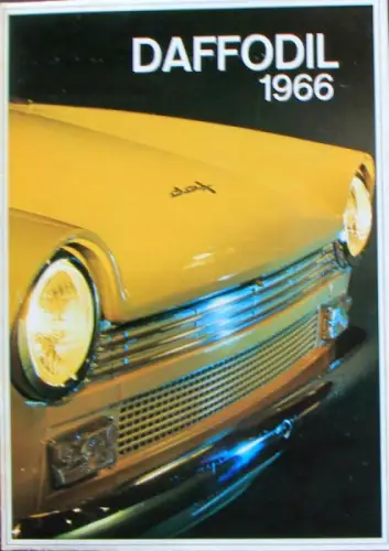 Daffodil Modellprogramm 1966 Automobilprospekt (6813)