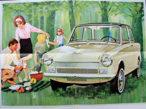 Daffodil Modellprogramm 1966 Automobilprospekt (6813)