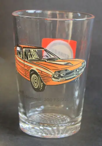 Fanal Stinnes Alfa Rome Montreal Trinkglas 1971 (10186)