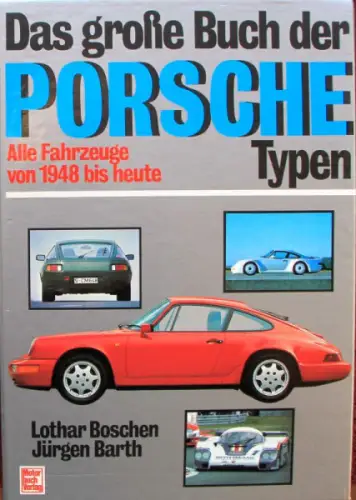 Boschen "Das große Buch der Porsche-Typen" Porsche-Historie 1989 zwei Bände (10192)