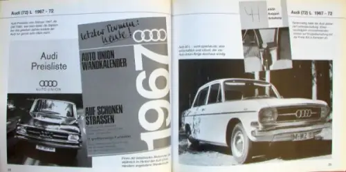 Schrader "Audi 50 bis 100" Audi-Historie 1996 (10198)