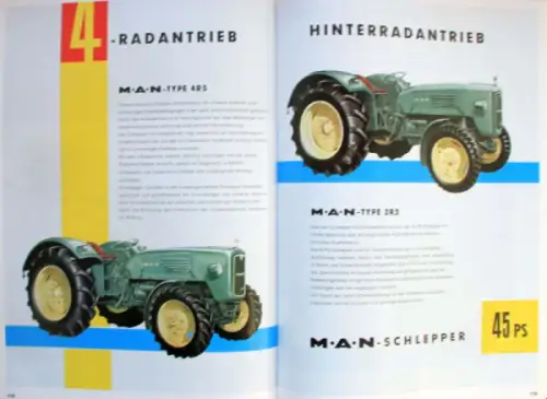 Streiber "MAN Traktoren" MAN-Traktor-Historie 1997 (10200)