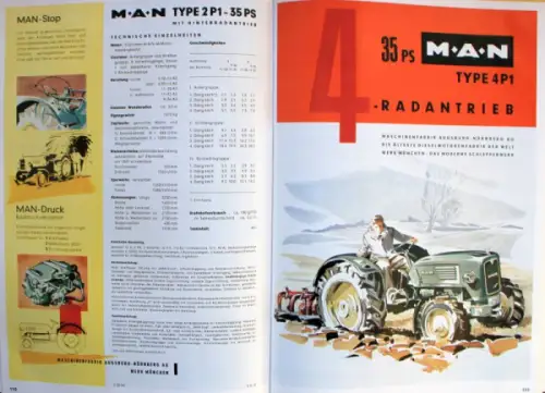 Streiber "MAN Traktoren" MAN-Traktor-Historie 1997 (10200)