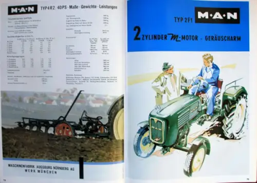 Streiber "MAN Traktoren" MAN-Traktor-Historie 1997 (10200)