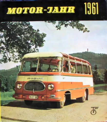 "Motor Jahr - Eine internationale Revue" 1961 Automobil-Jahrbuch (10201)