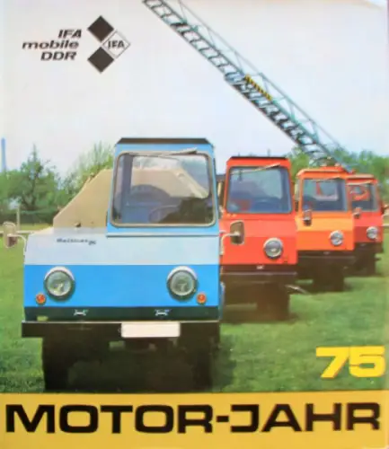 "Motor Jahr - Eine internationale Revue" 1975 Automobil-Jahrbuch (10202)