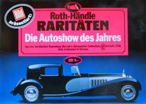 Lewandowski "Roth-Händle Raritäten - Die Autoshow des Jahres" Fahrzeughistorie 1979 (10226)