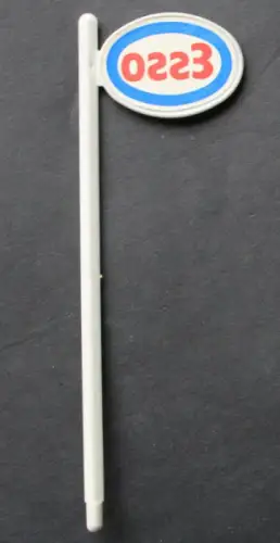 Löhmann Esso Tankstelle-Fahnenmast 1970 Plastik (10367)