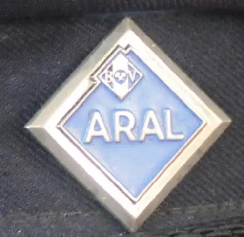 BV Aral Tankwartmütze 1955 blau mit Logo (1874)