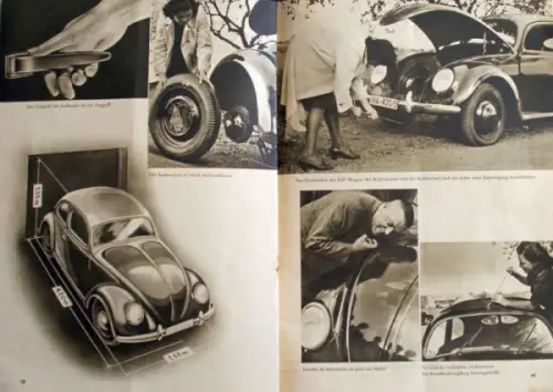 Volkswagen KdF Modellprogramm 1939 "Mein KdF-Wagen" Automobilprospekt (8167)