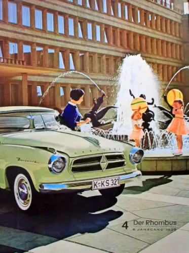 Borgward "Der Rhombus" Firmen-Magazin 1959 (10394)