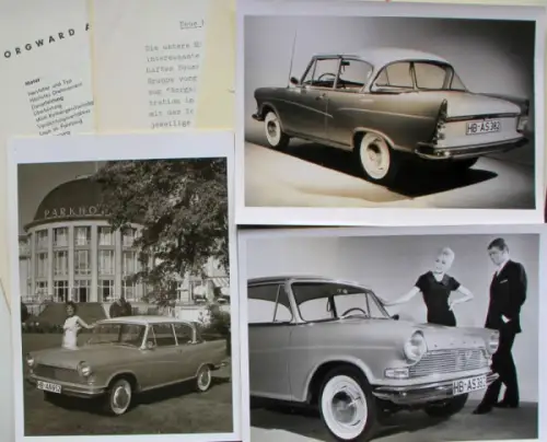 Borgward Arabella de Luxe Modellprogramm 1960 Automobil-Pressemappe (7000)