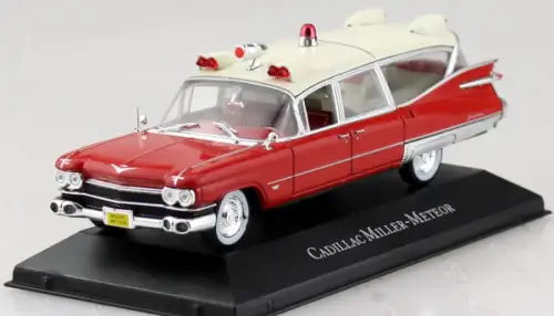 Atlas Cadillac Miller Meteor Krankenwagen 1959 Metallmodell (10400)