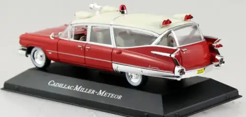 Atlas Cadillac Miller Meteor Krankenwagen 1959 Metallmodell (10400)