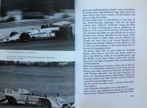 Deschenaux "Joe Siffert" Rennfahrer-Biografie 1972 (10406)