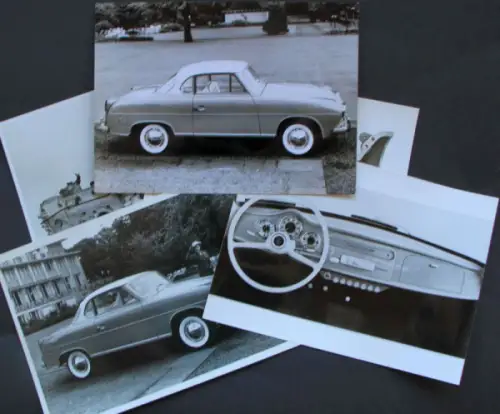 Goliath Coupe 1956 fünf Werksfotos (10427)