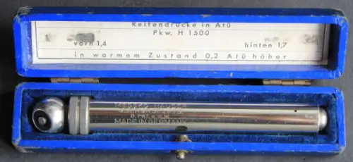 Borgward Hansa 1500 Messko-Hauser Luftdruckprüfer in Originalbox (10434)