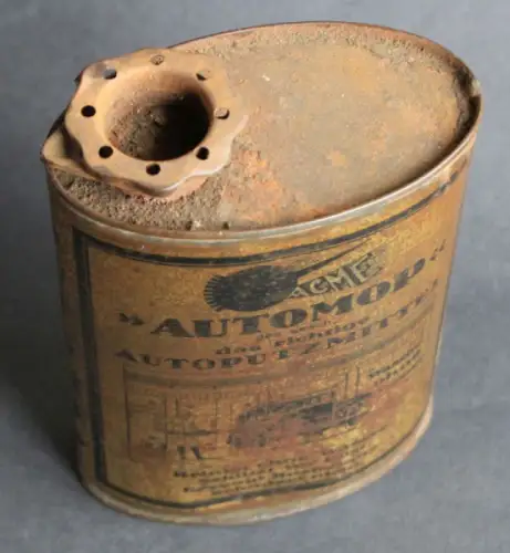 ACME Autoputzmittel "Automop" 1928 Blechdose (10438)