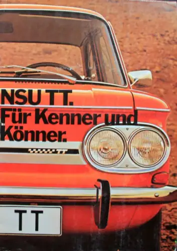 NSU Prinz TT Modellprogramm 1971 Automobilprospekt (10442)