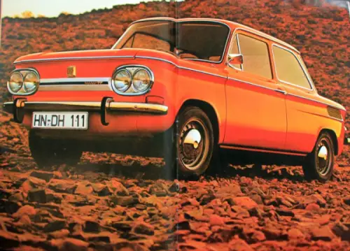 NSU Prinz TT Modellprogramm 1971 Automobilprospekt (10442)