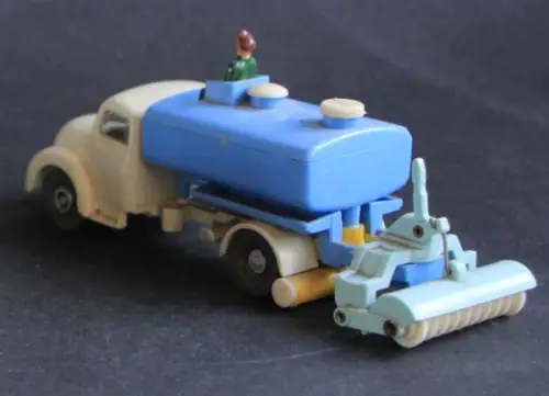 Siku Magirus Kehr- und Wasch-Lastwagen V157 Plastikmodell 1960 (10550)