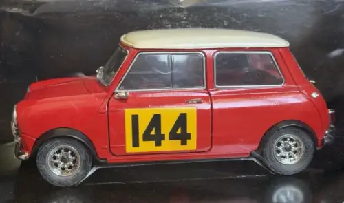 Solido Mini Cooper Rallye Monte-Carlo 1967 Metallmodell (10558)