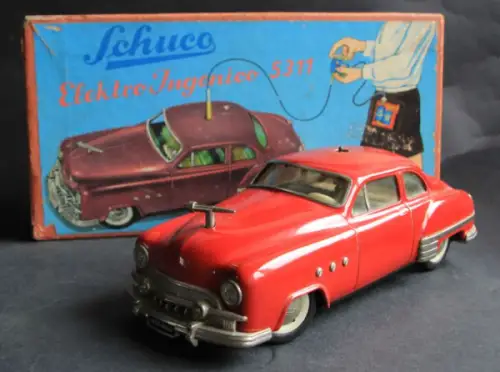 Schuco Elektro-Ingenico 5311 Blechmodell mit Batterieantrieb in Originalbox 1950 (10580)