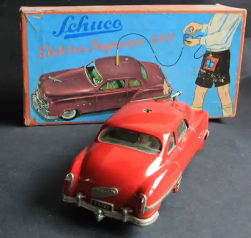 Schuco Elektro-Ingenico 5311 Blechmodell mit Batterieantrieb in Originalbox 1950 (10580)