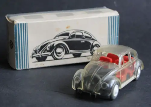 Wiking Volkswagen Käfer 1958 Glasmodell mit Originalkarton (10584)