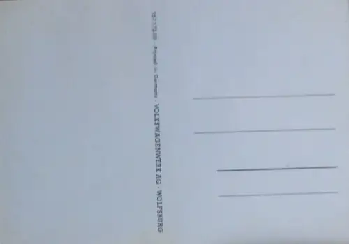 Volkswagen T2 Transporter 1968 Werkspostkarte (10595)