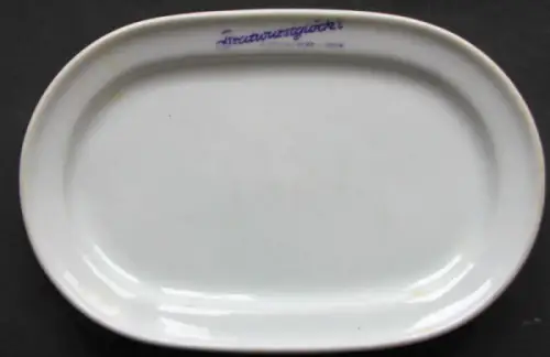 Stockhinger Wurstteller "Bratwurstglöck'l" 1960 Bauscher Porzellan (10601)