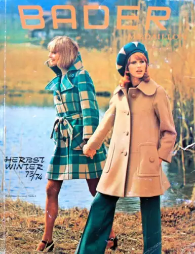 Baader Medaillon Herbst-Winter Katalog 1973 Versandhaus-Jahrbuch (10602)