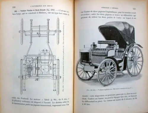 Lavergne "Manuel l'Automobile sur Route" Fahrzeugtechnik 1900 (10603)