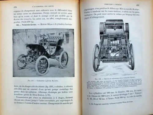 Lavergne "Manuel l'Automobile sur Route" Fahrzeugtechnik 1900 (10603)