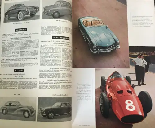 "Die Auto-Modelle Katalog 1957/58" Automobil-Jahrbuch (10615)
