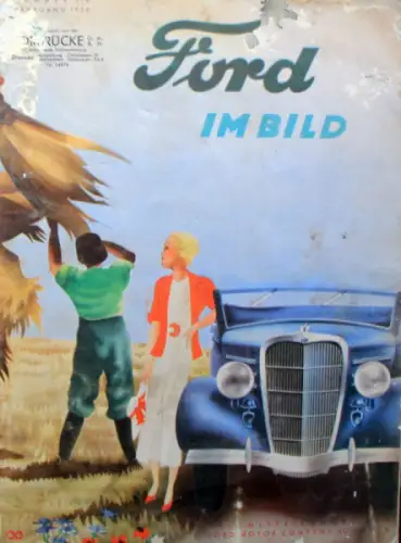 "Ford im Bild" Ford-Firmenmagazin 1936 (10620)