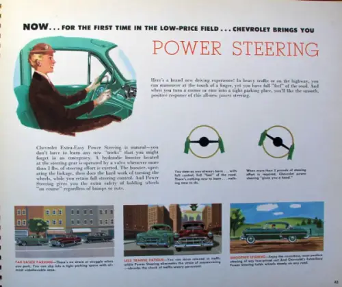 Chevrolet Modellprogramm 1953 Händler-Automobilkatalog (10621)