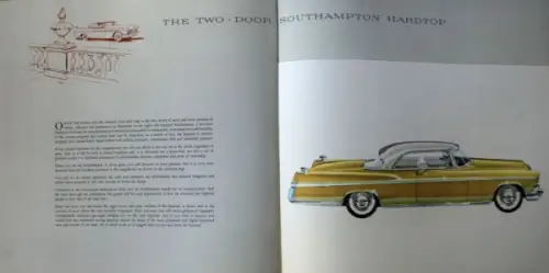 Chrysler Imperial Modellprogramm 1956 Prestige-Automobilprospekt (10628)
