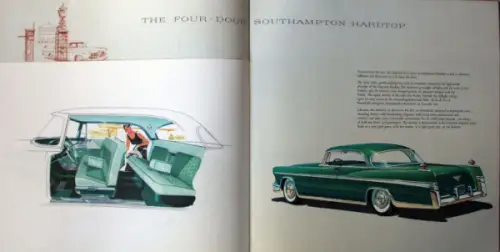 Chrysler Imperial Modellprogramm 1956 Prestige-Automobilprospekt (10628)