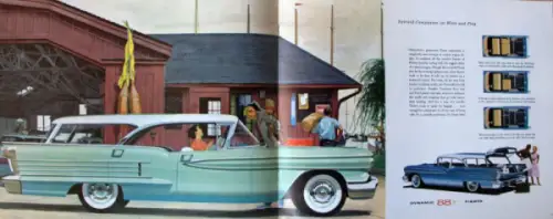 Oldsmobile Modellprogramm 1958 Automobilprospekt (10631)