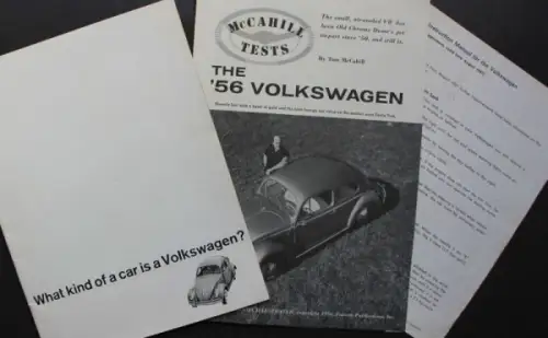 Volkswagen Modellprogramm 1962 Automobilprospekt (10636)